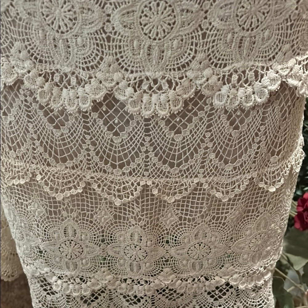 Lace Tiered Skirt - Picture 2 of 3